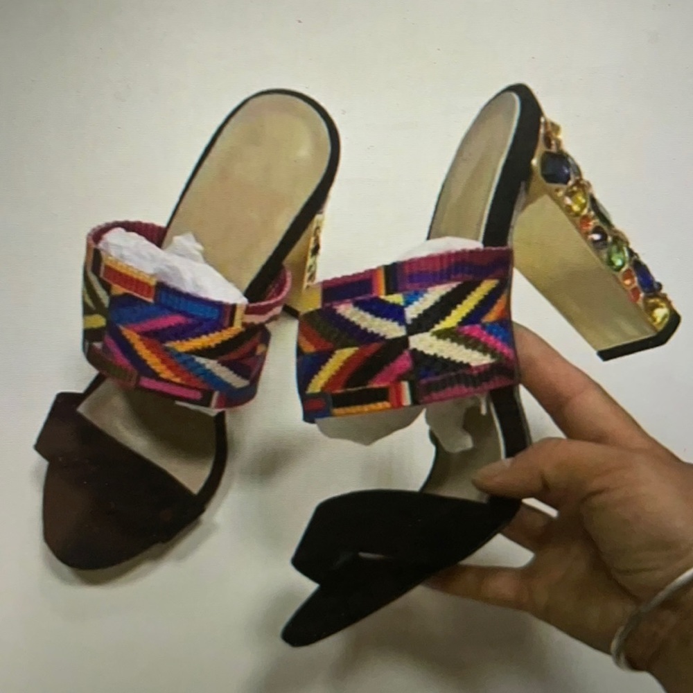 Eclectic Trendy heels